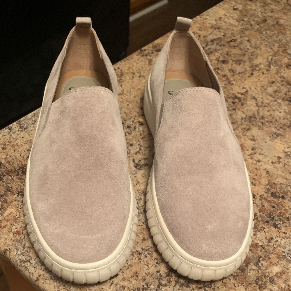 Sofft Suede Slip-On Sneakers Size 10